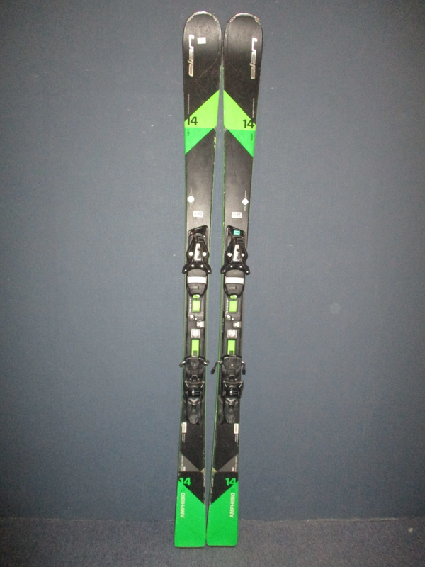 Sportovní lyže ELAN AMPHIBIO 14 Ti 166cm, VÝBORNÝ STAV