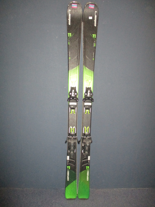 Sportovní lyže ELAN AMPHIBIO 11 Ti 160cm, VÝBORNÝ STAV