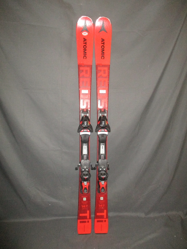 Sportovní lyže ATOMIC REDSTER Ti 20/21 147cm, VÝBORNÝ STAV