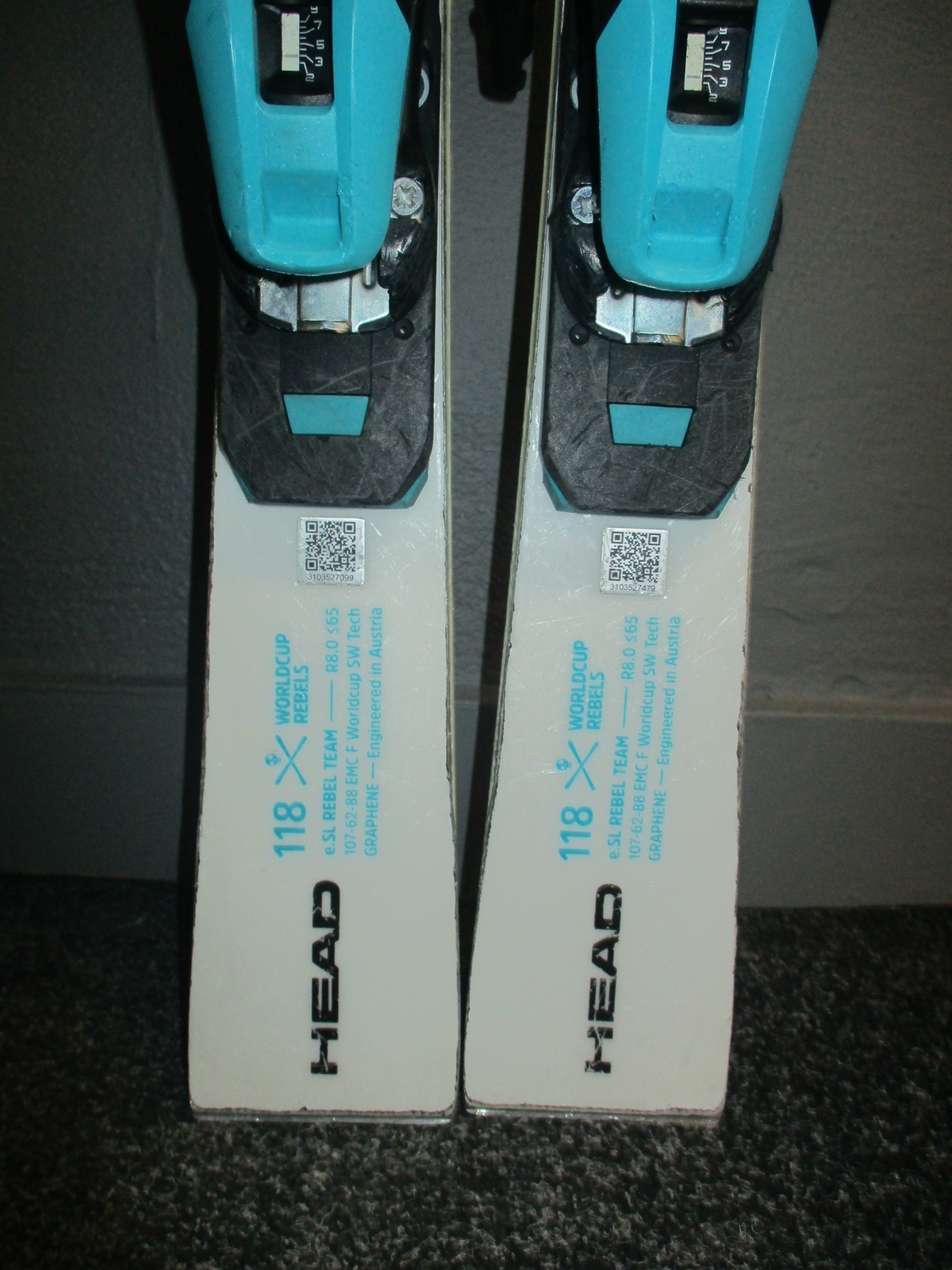 HEAD E.SL REBEL TEAM WC 24/25 118cm