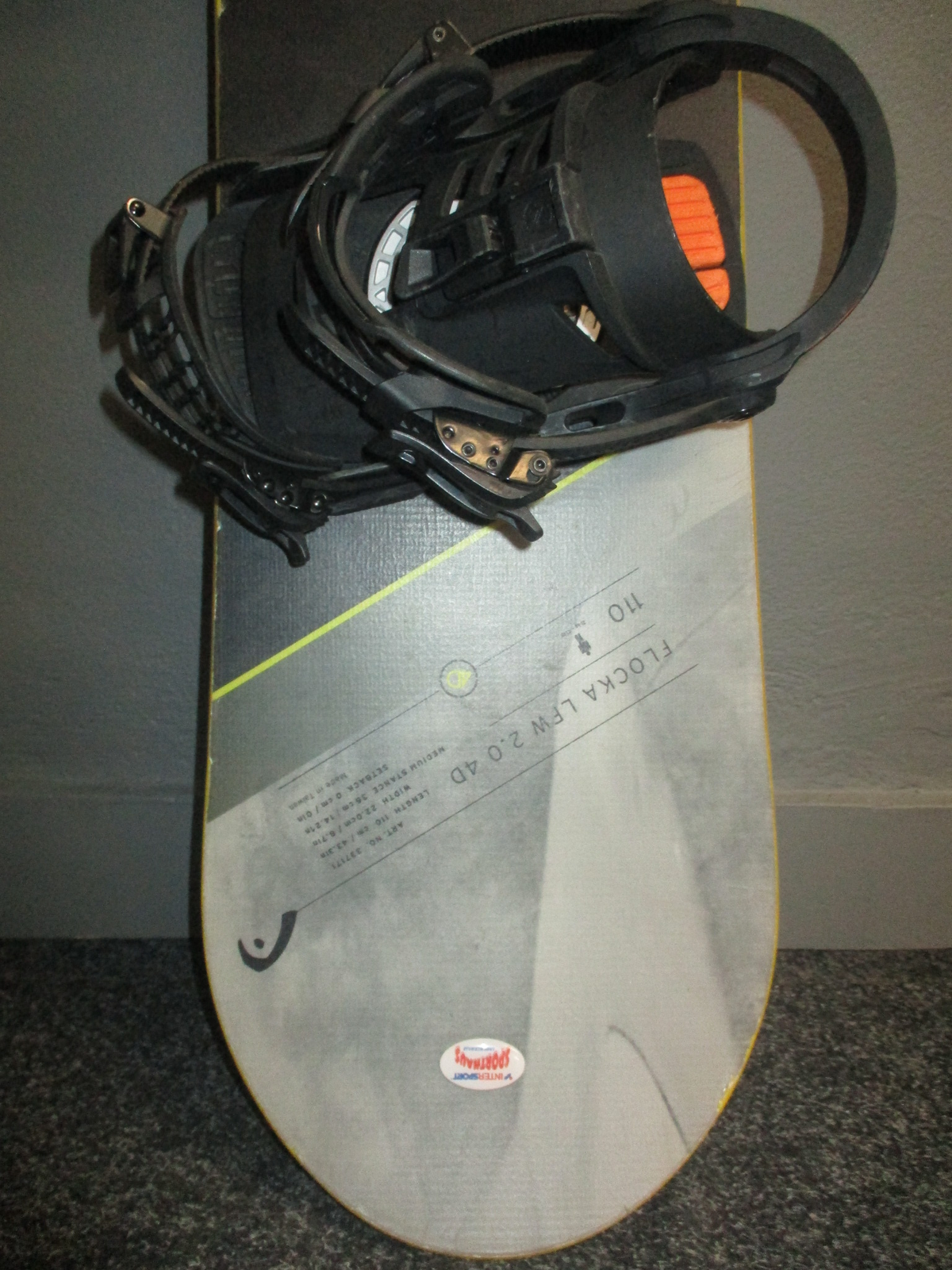 HEAD FLOCKA LFW 2.0 4D 110cm + binding