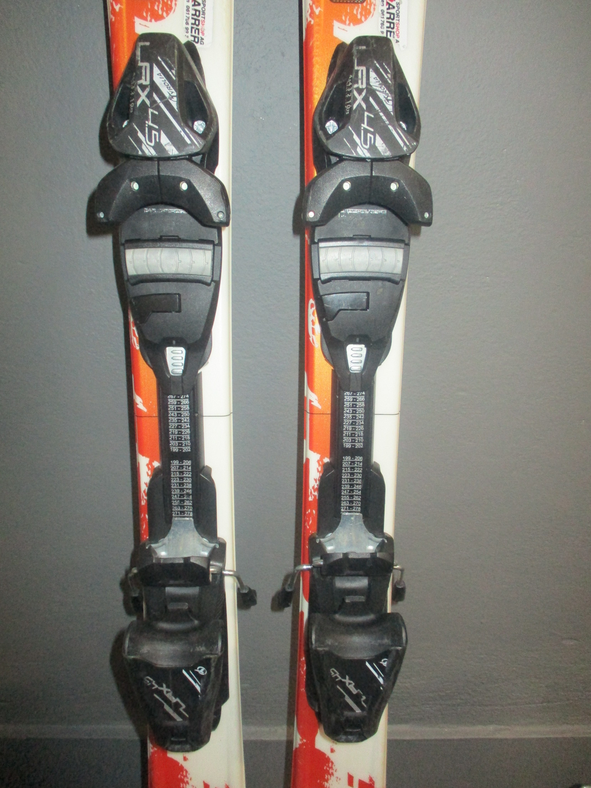 ROSSIGNOL RADICAL RSX 120cm + Lyžáky 24,5cm