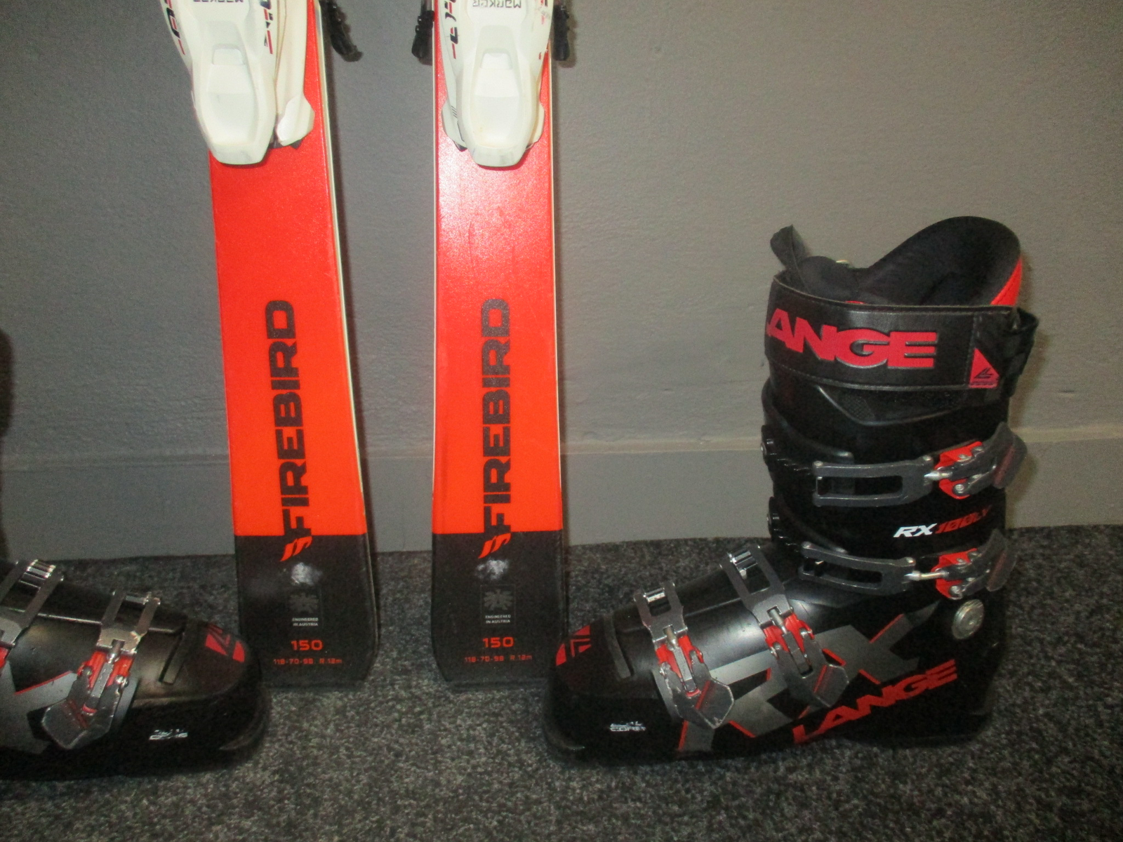 BLIZZARD FIREBIRD COMP Jr 150cm + Boots 27.5cm