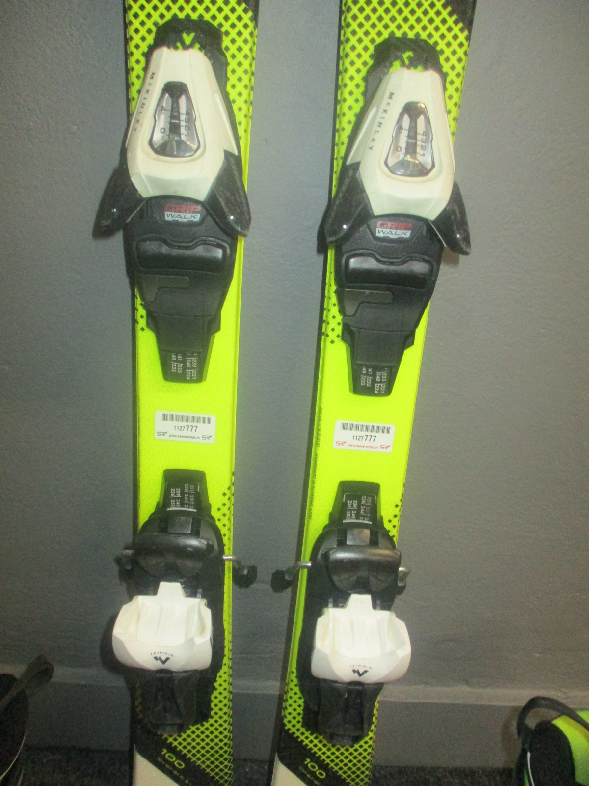 MCKINLEY TEAM 66 100cm + Lyžáky 21cm