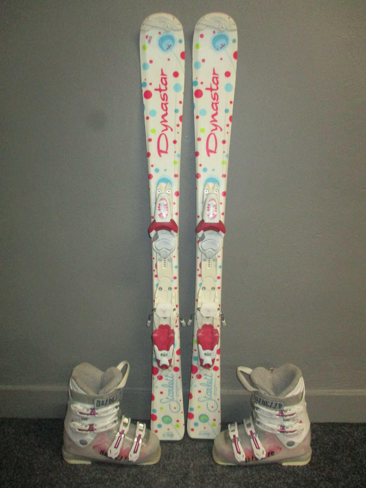 DYNASTAR STARLETT 110cm + Lyžáky 21,5cm