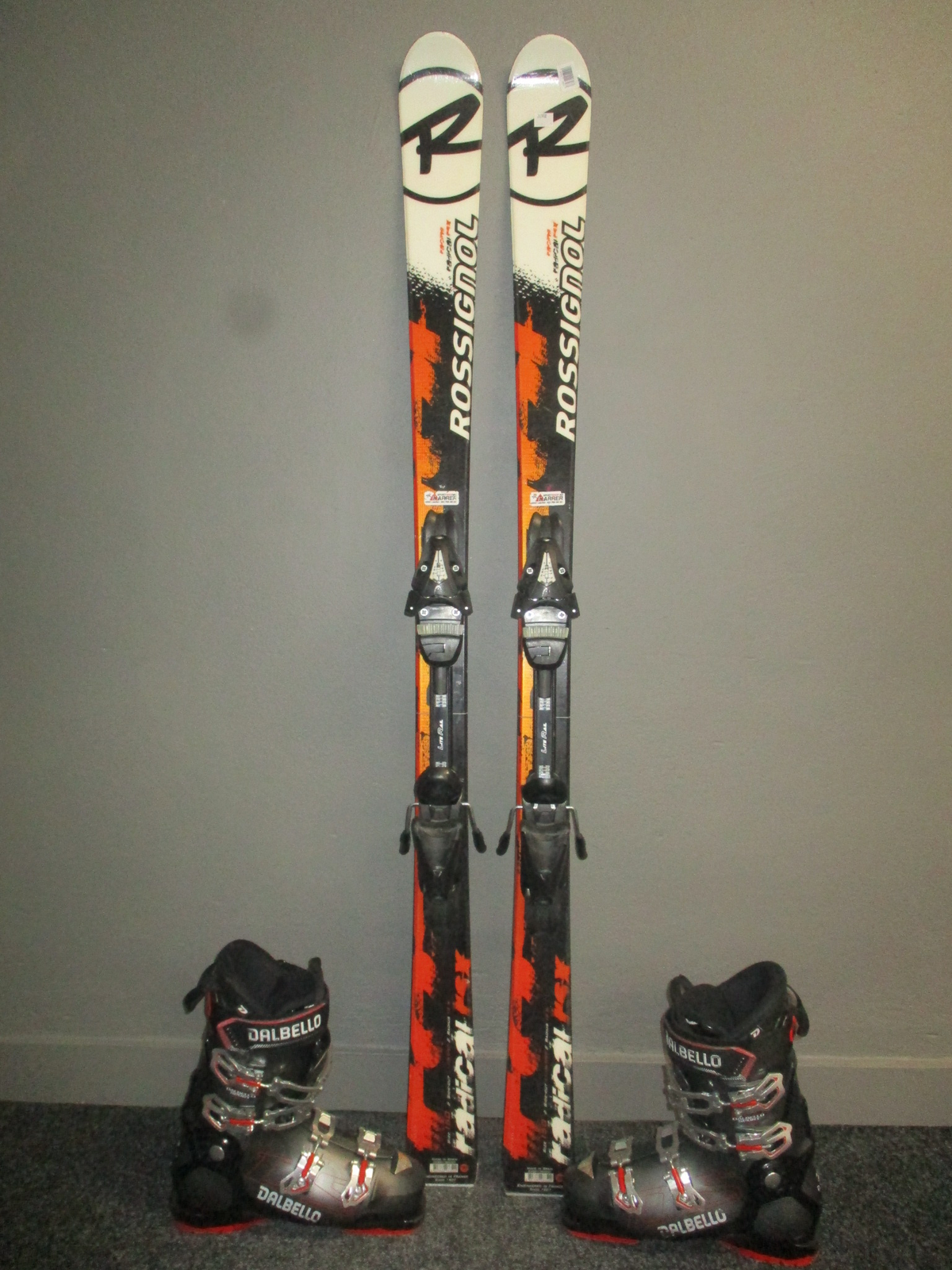 ROSSIGNOL RADICAL RSX 150cm + Lyžáky 27,5cm