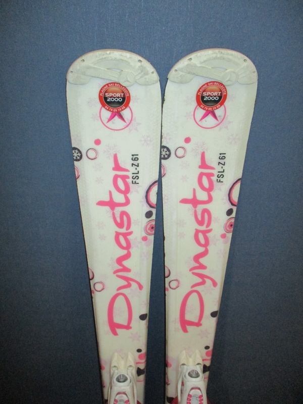 Juniorské lyže DYNASTAR STARLETT 120cm + Lyžáky 24,5cm, VÝBORNÝ STAV