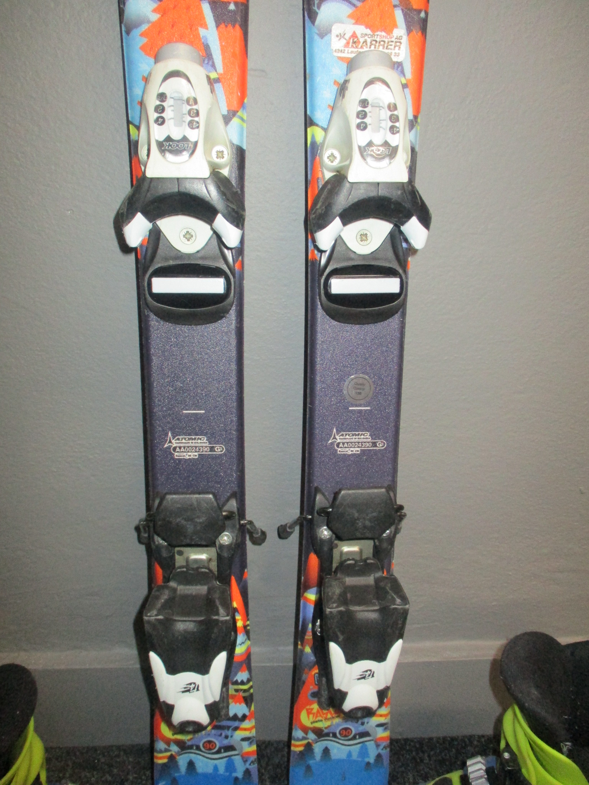 ATOMIC RASCAL Jr 90cm + Lyžáky 19,5cm