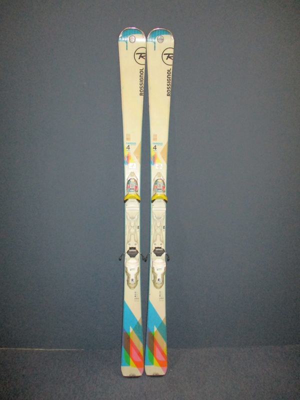 Dámské lyže ROSSIGNOL FAMOUS 4 163cm, SUPER STAV