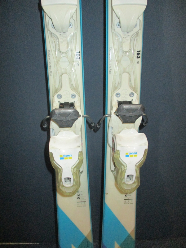 Dámské lyže ROSSIGNOL FAMOUS 4 163cm, SUPER STAV