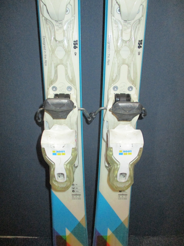 Dámské lyže ROSSIGNOL FAMOUS 4 156cm, SUPER STAV