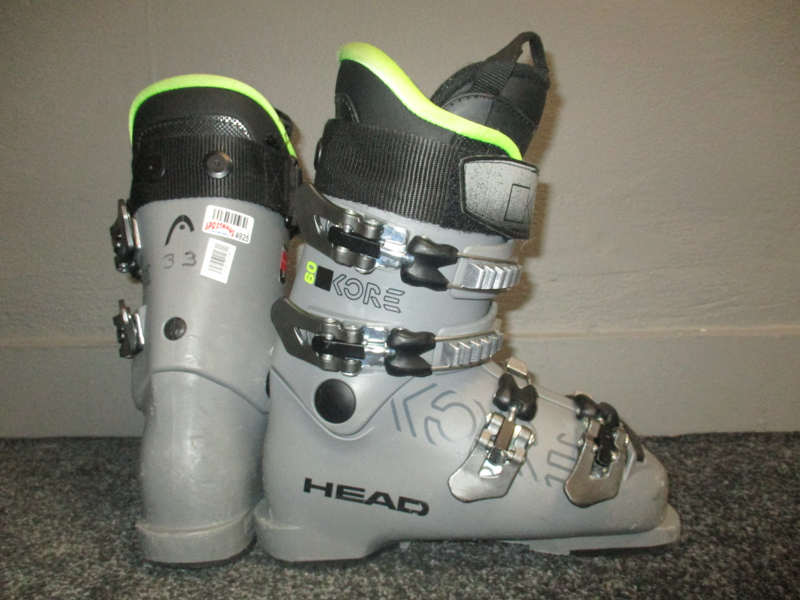 HEAD KORE 60 JR 25/26 insole 21.5cm