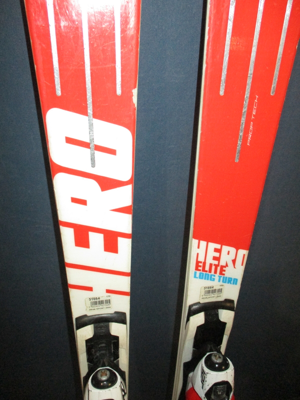 Sportovní lyže ROSSIGNOL HERO ELITE LT 170cm, VÝBORNÝ STAV