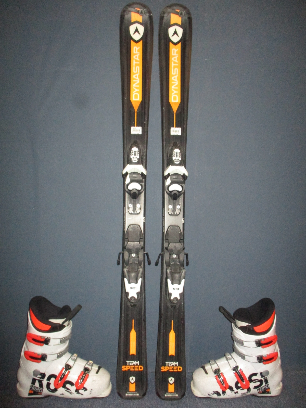 DYNASTAR TEAM SPEED 120cm + Lyžáky 24,5cm
