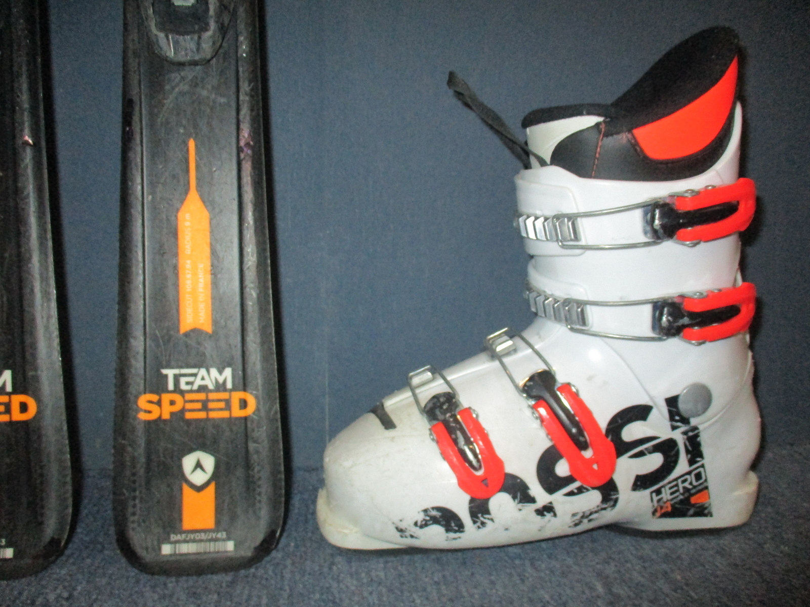 DYNASTAR TEAM SPEED 120cm + Lyžáky 24,5cm