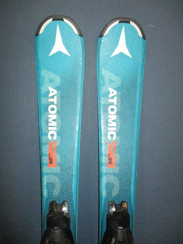 Dětské lyže ATOMIC VANTAGE X 100cm + Lyžáky 21,5cm, SUPER STAV